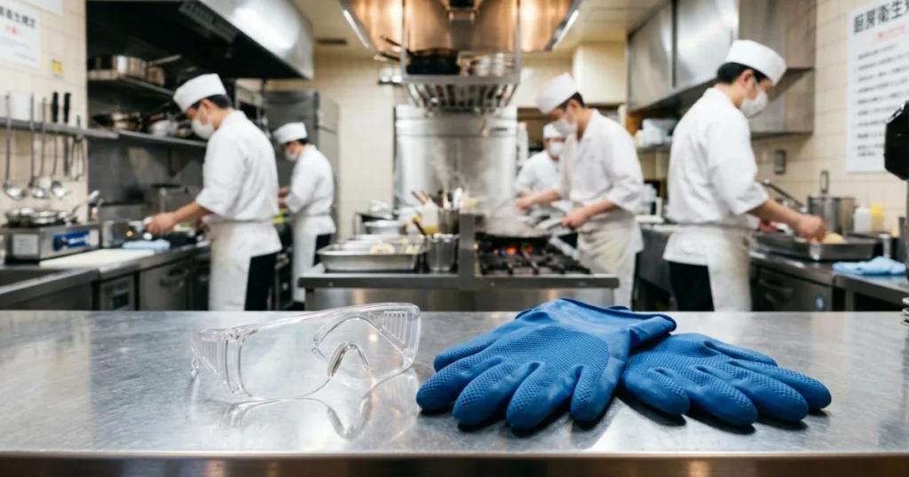 「グリストラップ洗剤の正しい選び方！苛性ソーダの危険性と安全に油を落とす方法」を紹介するバナー画像